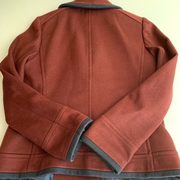 J Crew Italian Wool Tipped Pea Coat - Picture 5 of 12